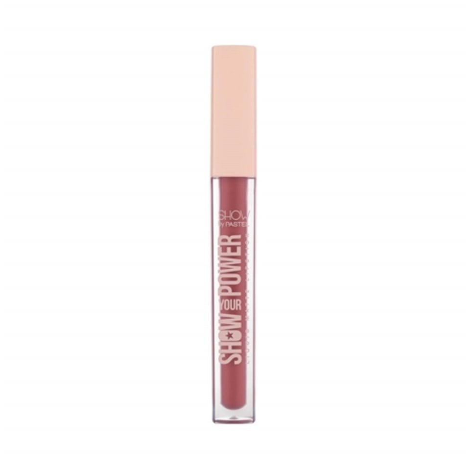 SHOW BY PASTEL SHOW YOUR POWER LİQUİD LİPSTİCK NO: 605