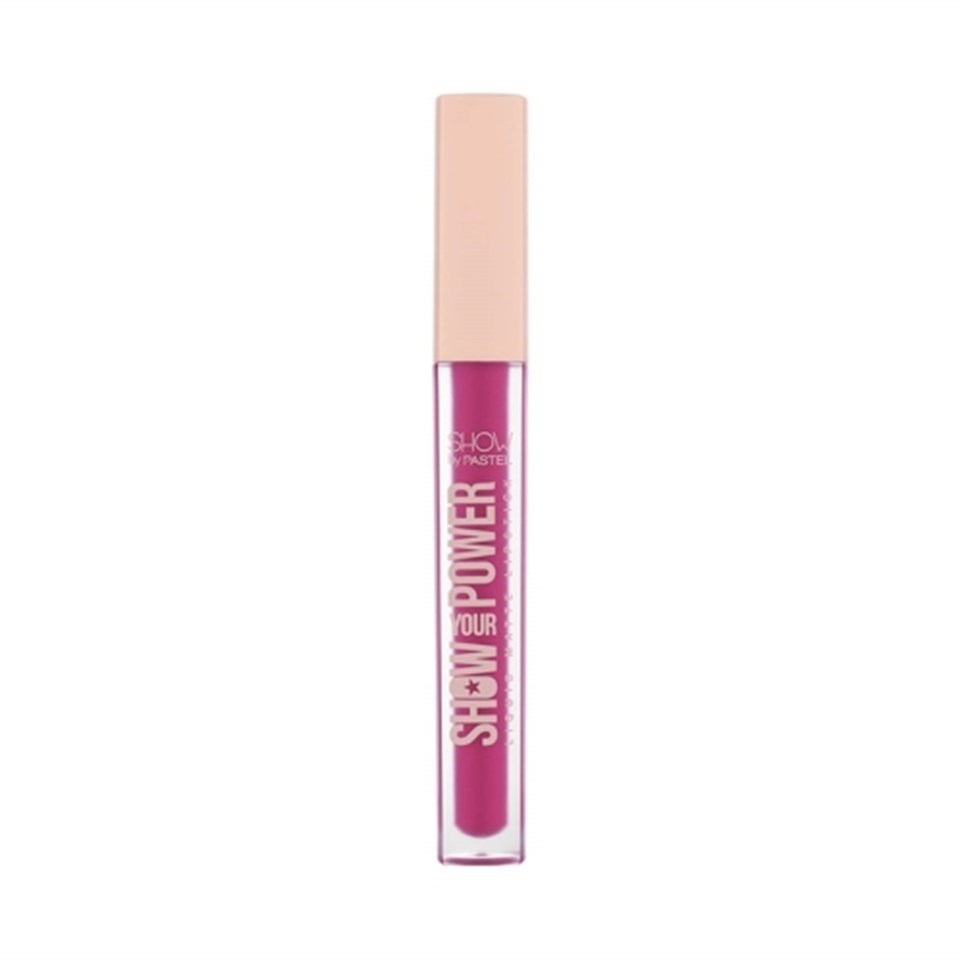 SHOW BY PASTEL SHOW YOUR POWER LİQUİD LİPSTİCK NO: 608