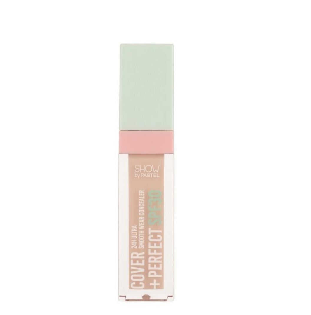 SHOW BY PASTELSHOW BY PASTEL COVER + PERFECT 24H ULTRA SMOOTH WEAR CONCEALAR SPF30 302