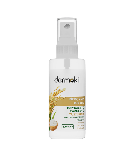 TemizleyicilerDERMOKİLDERMOKİL PİRİNÇ MAYASI BEYAZLATICI YÜZ SPREY TONİK 50 ML