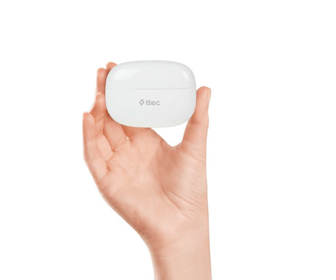 TTECTTEC A İRBEAT SNAP GERÇEK KABLOSUZ TWS BLUETOOTH KULAKLIK BEYAZ