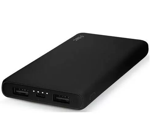 TTECTTEC POWERSLİM S 10.000MAH TAŞINABİLİR ŞARJ ALETİ / POWERBANK SİYAH  SİYAH