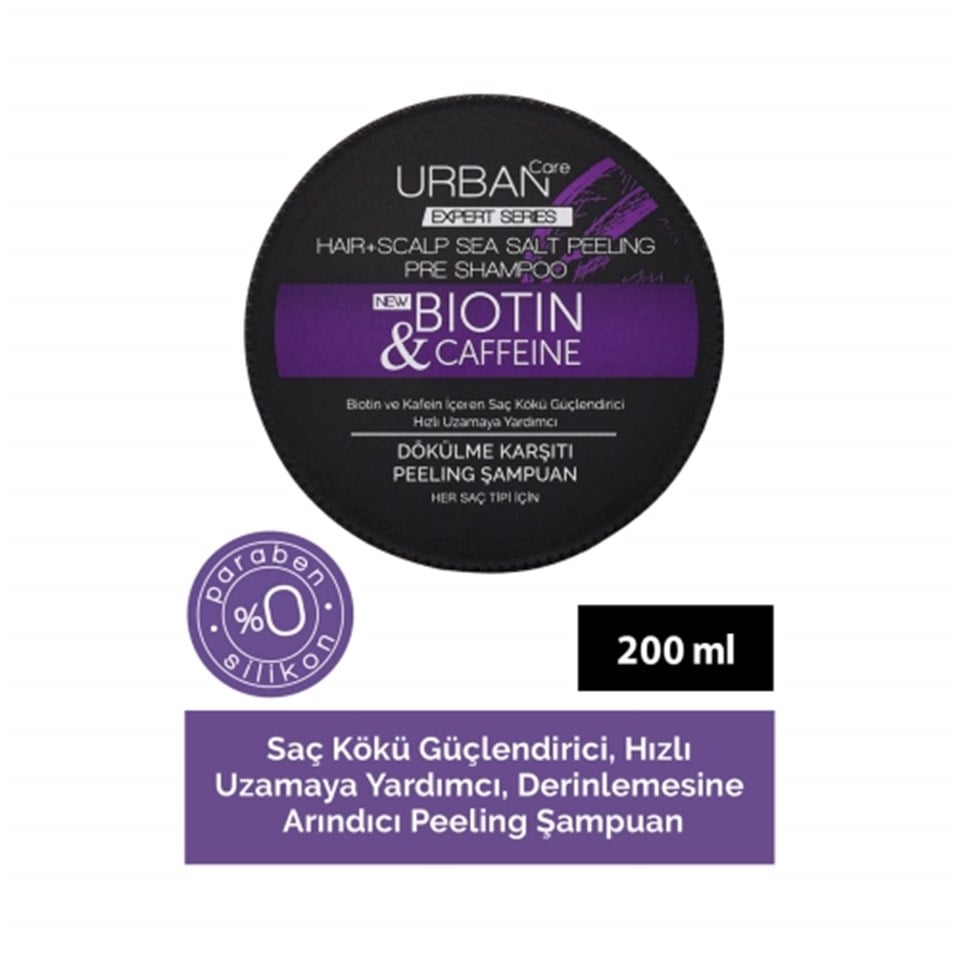 URBAN CARE BİOTİN EXPERT PEELİNG ŞAMPUAN 200ML