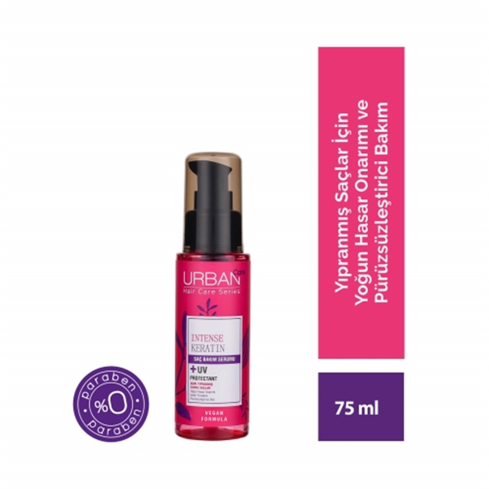 URBAN CARE INTENSE AND KERATİN SAÇ BAKIM SERUMU 75 ML
