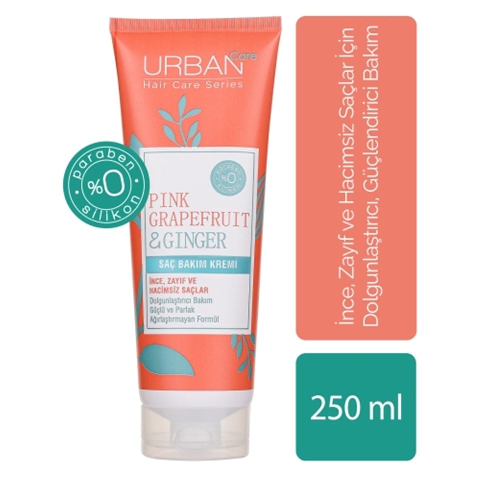 URBAN CARE PINK GRAPERFUIT%GINGER SAÇ KREMİ 250ML