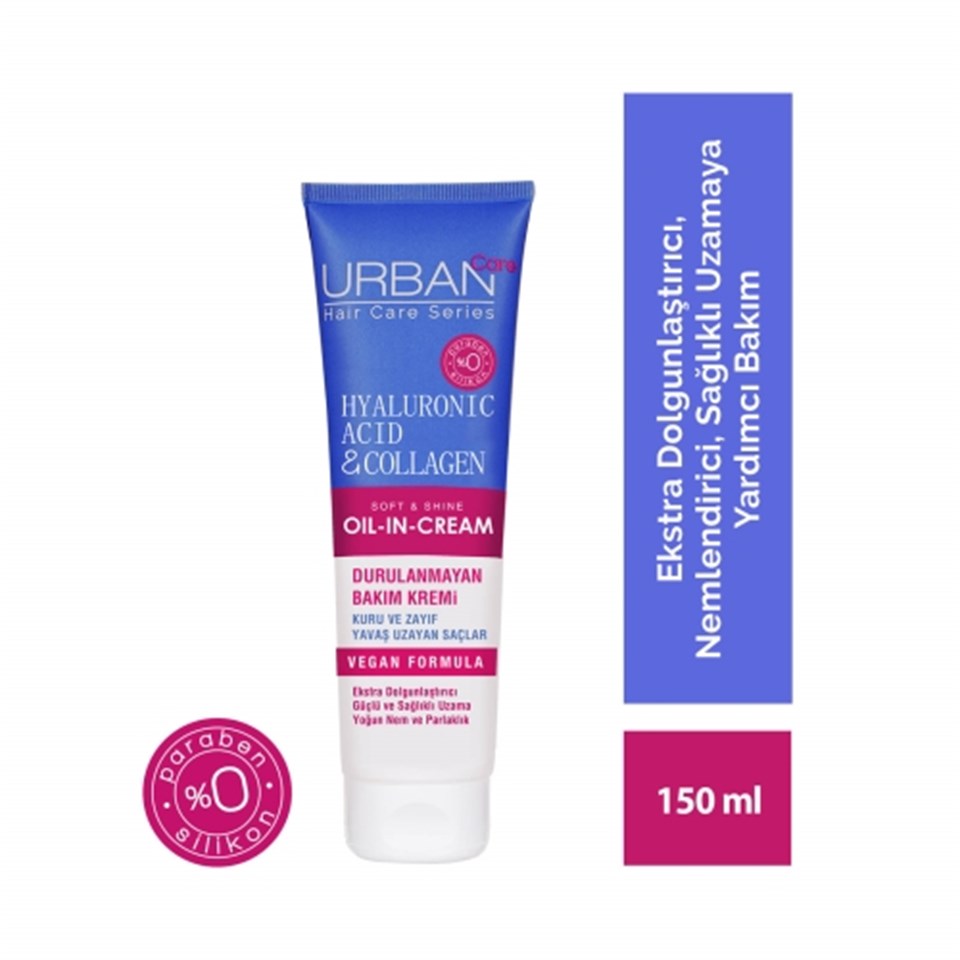 URBAN CARE U.C OİL IN CREAM 150 ML HYLRONİC ACİD & COLLAGEN