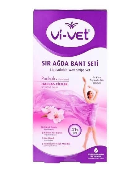 VİVETVİVET SİR AĞDA BANDI  PUDRALI 41'Lİ SET