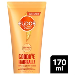ELIDOR COLLAGEN BLENDS SÜLFATSIZ SÜPER SAÇ BAKIM KREMI GOODBYE HAIRFALL SAÇ DÖKÜLMELERINE KARŞI 170 ML