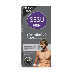 Epilasyon ÜrünleriSESUSESU TÜY DÖKÜCÜ KREM FOR MEN 200 ML