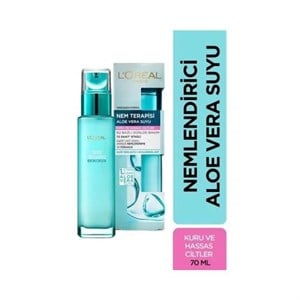 LOREAL PARİS NEM TERAPİSİ ALOE VERA SUYU KURU VE HASSAS CİLTLER 70ML