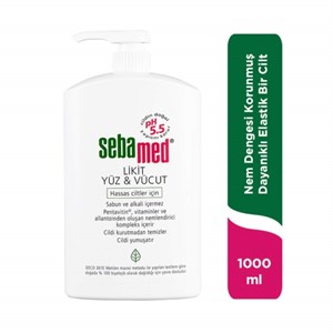 SEBAMED LİKİT YÜZ & VÜCUT TEMİZLEME JELİ 1000 ML