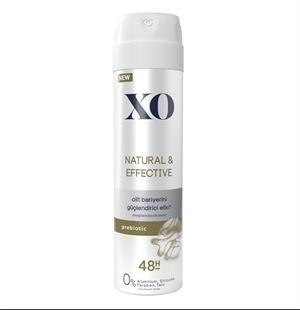 XO NATURAL & EFFECTİVE KADIN DEODORANT SPREY 150 ML