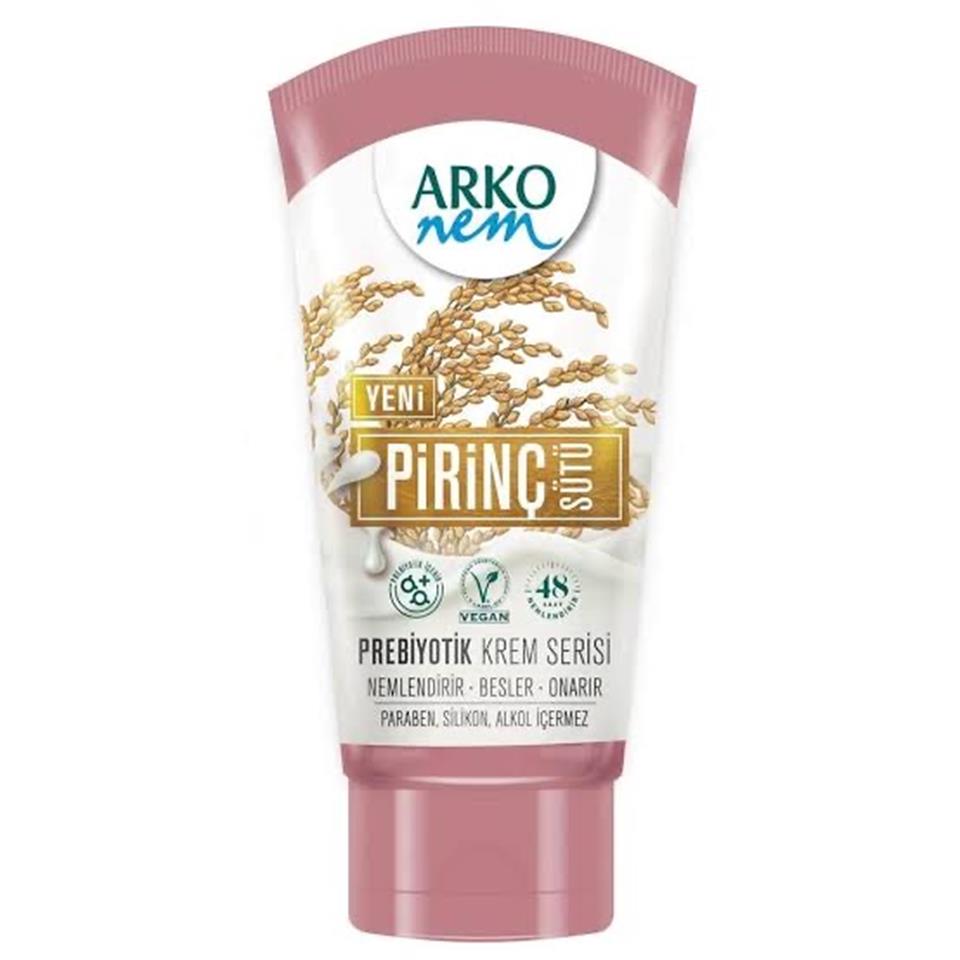 ARKO NEM PREBİYOTİK KREM SERİSİ PİRİNÇ SÜTÜ 60ML