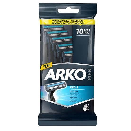 ARKOARKO MEN PRO2 TIRAŞ BIÇAĞI T2 10'LU