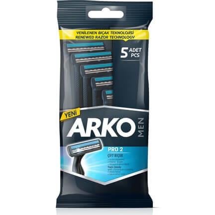 ARKOARKO MEN PRO2 TIRAŞ BIÇAĞI T2 5'Lİ