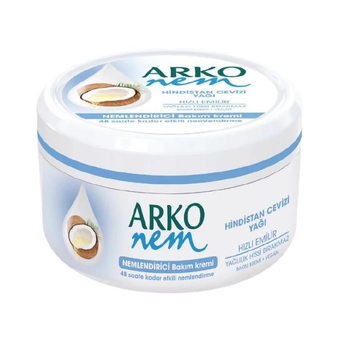 ARKOARKO NEM HİNDİSTAN CEVİZİ YAĞI NEMLENDİRİCİ BAKIM KREMİ 300 ML