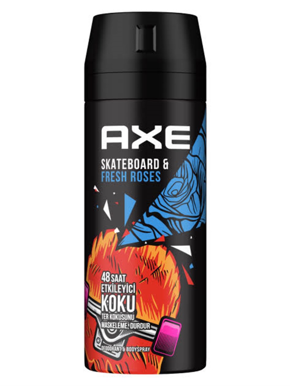 AXE SKATEBOARD & FRESH ROSES ERKEK DEODORANT SPREY 150 ML
