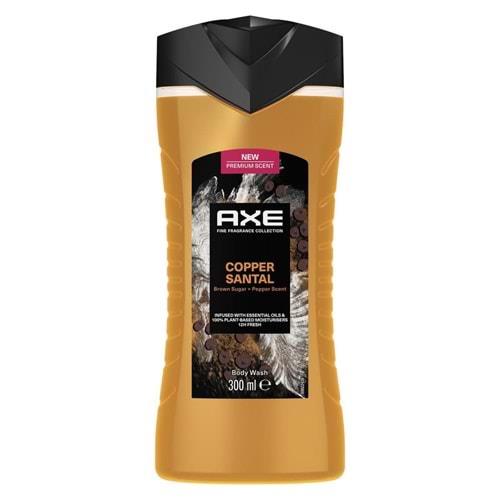 AXEAXE PREMİUM COLLECTİON DUŞ JELİ COPPER SANTAL 3 İN 1 VÜCUT SAÇ YÜZ 300 ML