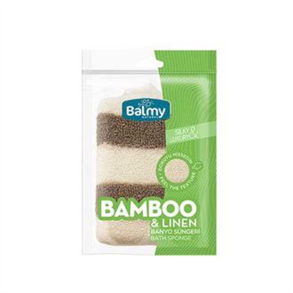 BALMY NATUREL BAMBU KETEN BANYO ELDİVENİ