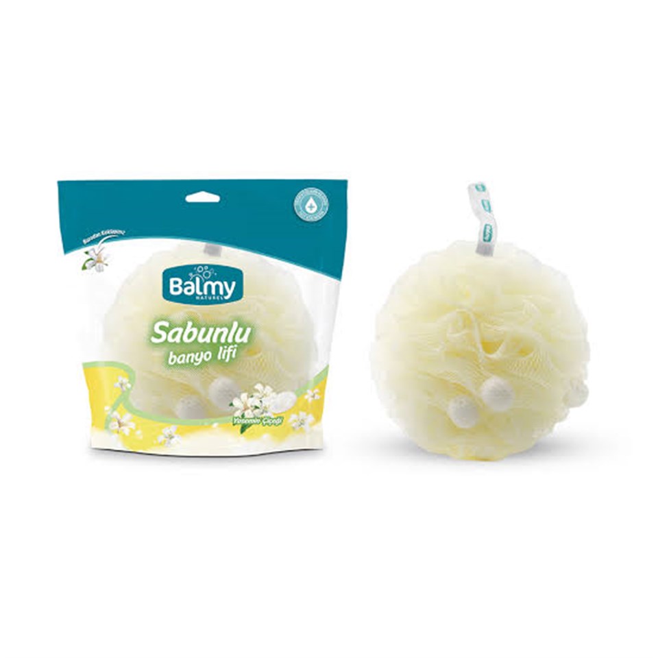 BALMY YASEMİN ÇİÇEĞİ SABUNLU BANYO LİFİ