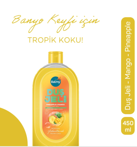 BALMYBALMY DUŞ JELİ MANGO ANANAS 450 ML