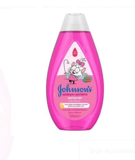BebekJOHNSONJOHNSON'S BABY IŞILDAYAN PARLAKLIK BEBEK ŞAMPUANI 500 ML KRAL ŞAKİR