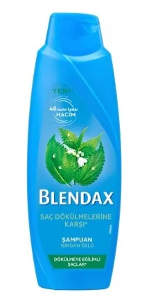 BLENDAXBLENDAX SAÇ DÖKÜLMELERİNE KARŞI ISIRGAN ÖZLÜ ŞAMPUAN 500 ML
