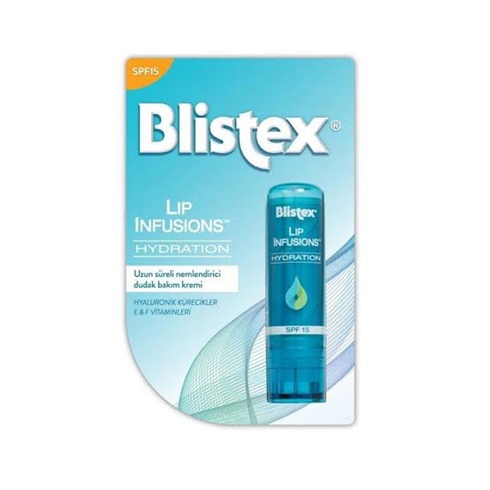 BLİSTEX LİP INFUSİONS HYDRATİON SPF15 DUDAK BAKIM KREMİ 3,7 GR