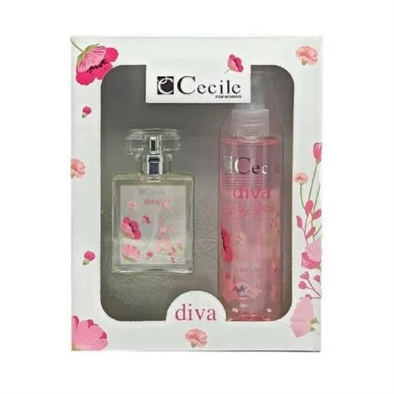 CECİLECECİLE DİVA EDT KADIN PARFÜM 100ML+BODY MİST 150ML SET