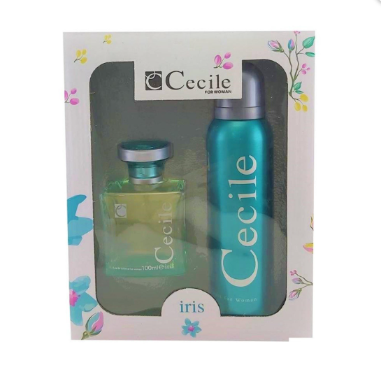 CECİLECECİLE PARFÜM SET KADIN İRİS EDT 100ML+ BODY MİST 150 ML