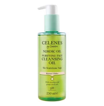 CELENES CELENES NORDİC OİL ARINDIRICI YÜZ TEMİZLEME YAĞI HASSAS CİLTLER 250 ML