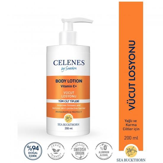 CELENES CELENES SEA BUCKTHORN VÜCUT LOSYONU TÜM CİLT TİPLERİ - 200 ML