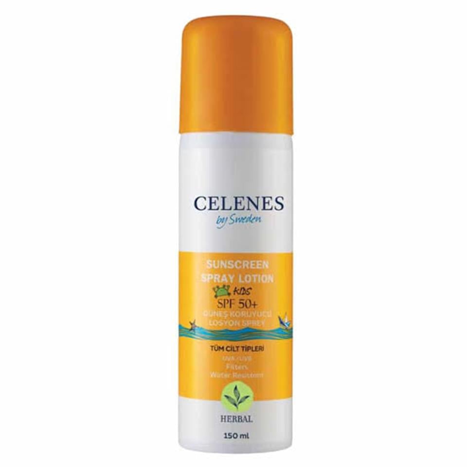 CELENES HERBAL ÇOCUK GÜNEŞ KORUYUCU LOSYON SPREY 50+ 150 ML