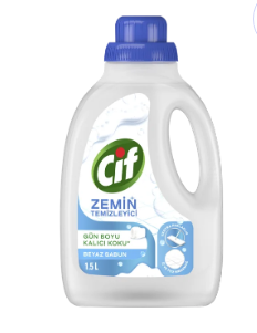 CİFCİF ZEMİN TEMİZLEYİCİSİ BEYAZ SABUN 1500 ML