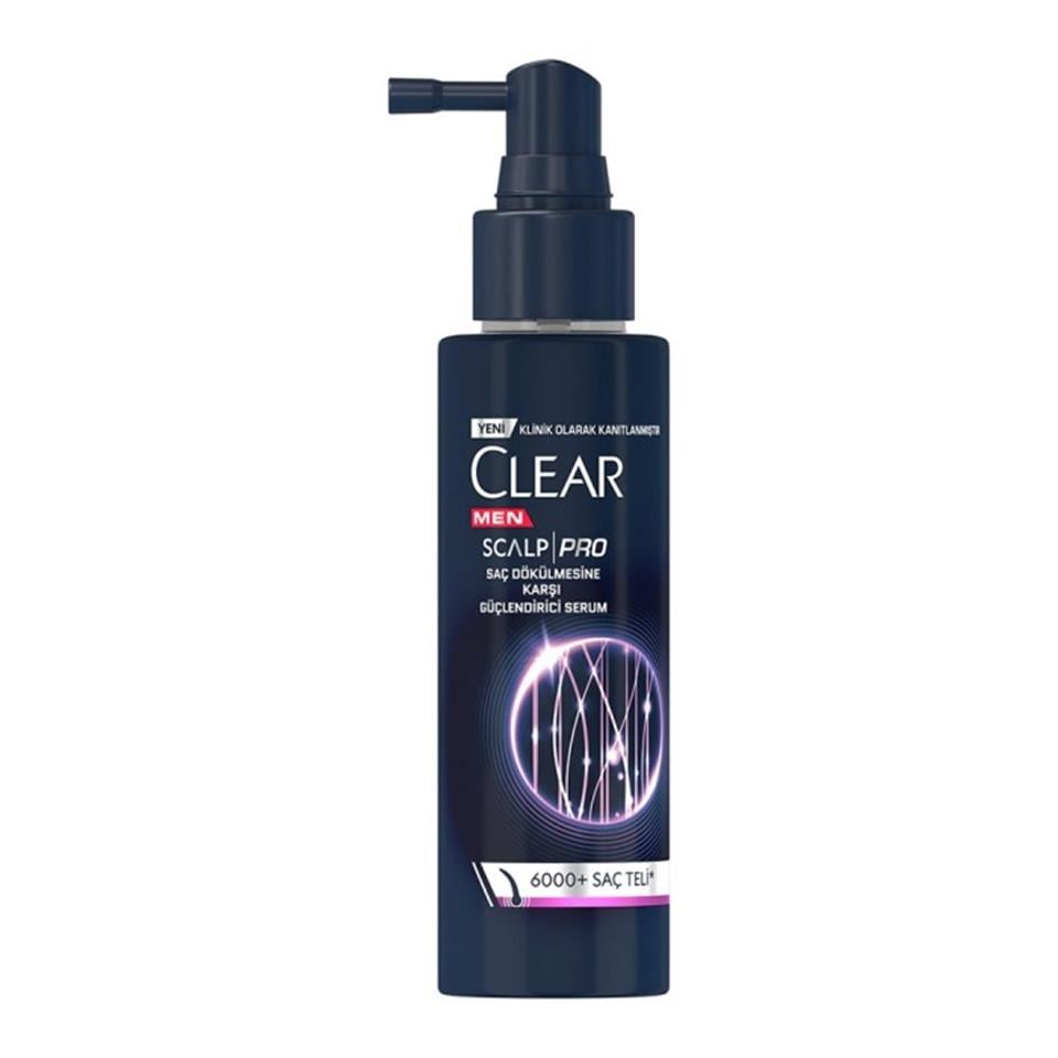 CLEAR MEN SCALP PRO GÜÇLENDİRİCİ SERUM SAÇ DÖKÜLMESİNE KARŞI 70 ML