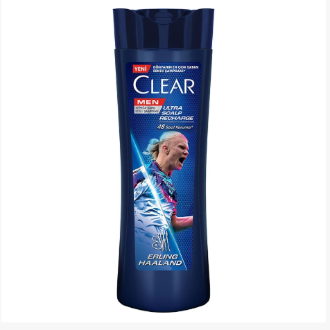 CLEARCLEAR MEN LEGENDS ERLİNG HAALAND ŞAMPUAN 350 ML