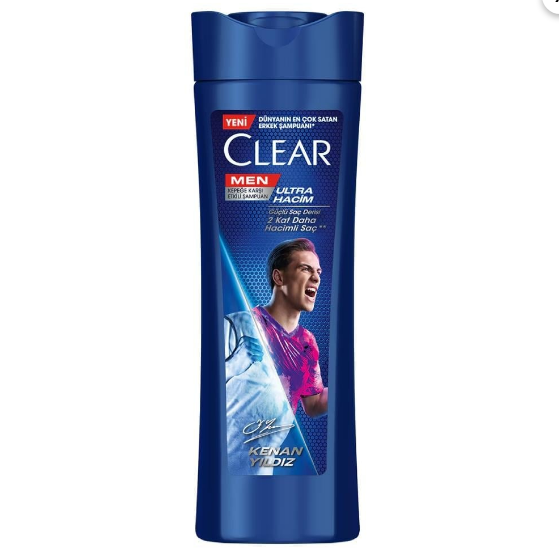 CLEARCLEAR MEN LEGENDS KENAN YILDIZ ULTRA HACİM ŞAMPUAN 350 ML