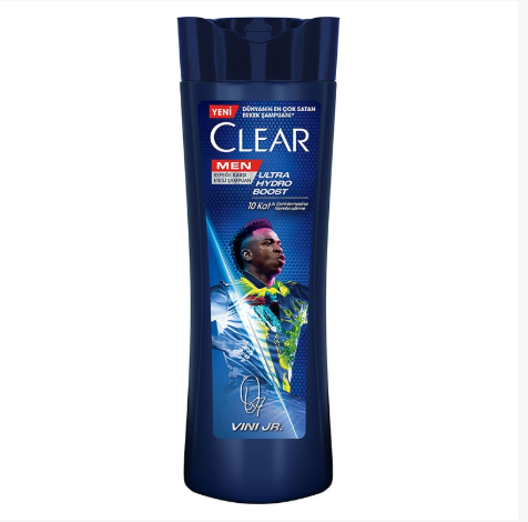 CLEARCLEAR MEN LEGENDS VİNİCİUS JUNİOR ŞAMPUAN 350 ML