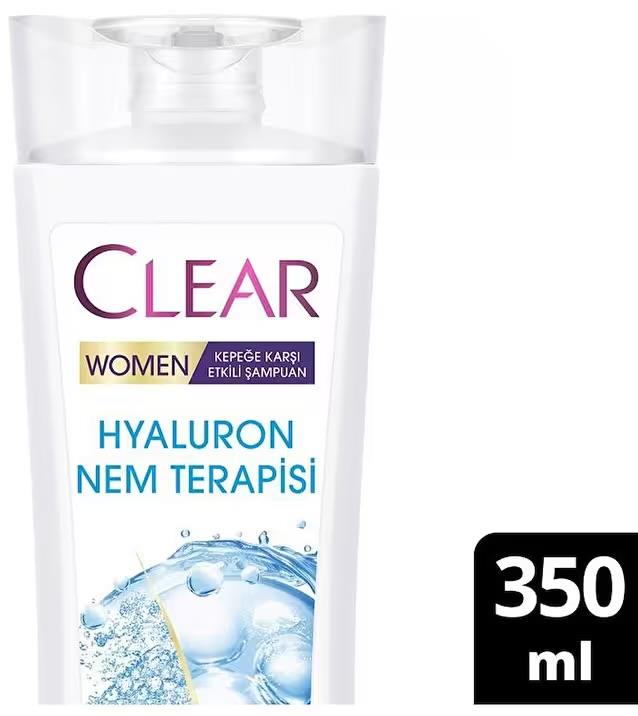 CLEARCLEAR WOMEN HYALURON NEM TERAPİSİ ŞAMPUAN 350 ML