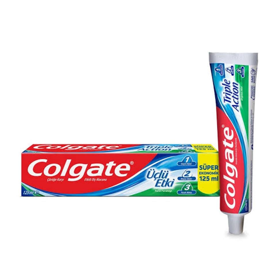 COLGATE ÜÇLÜ ETKİ DİŞ MACUNU 125 ML