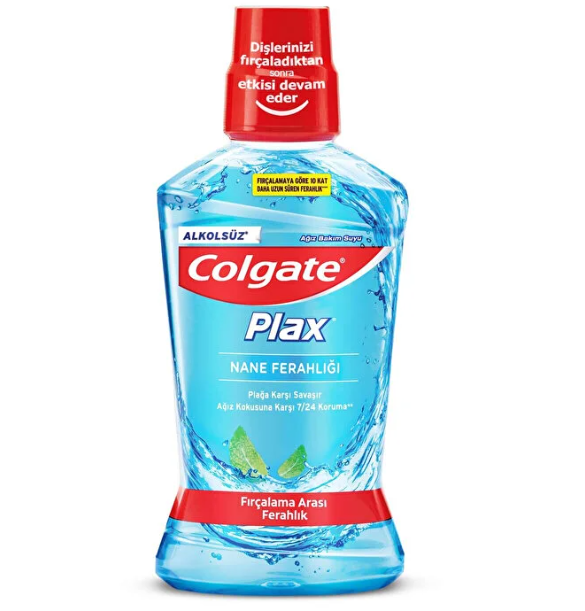 COLGATECOLGATE PLAX NANE FERAHLIĞI AĞIZ BAKIM SUYU 500 ML