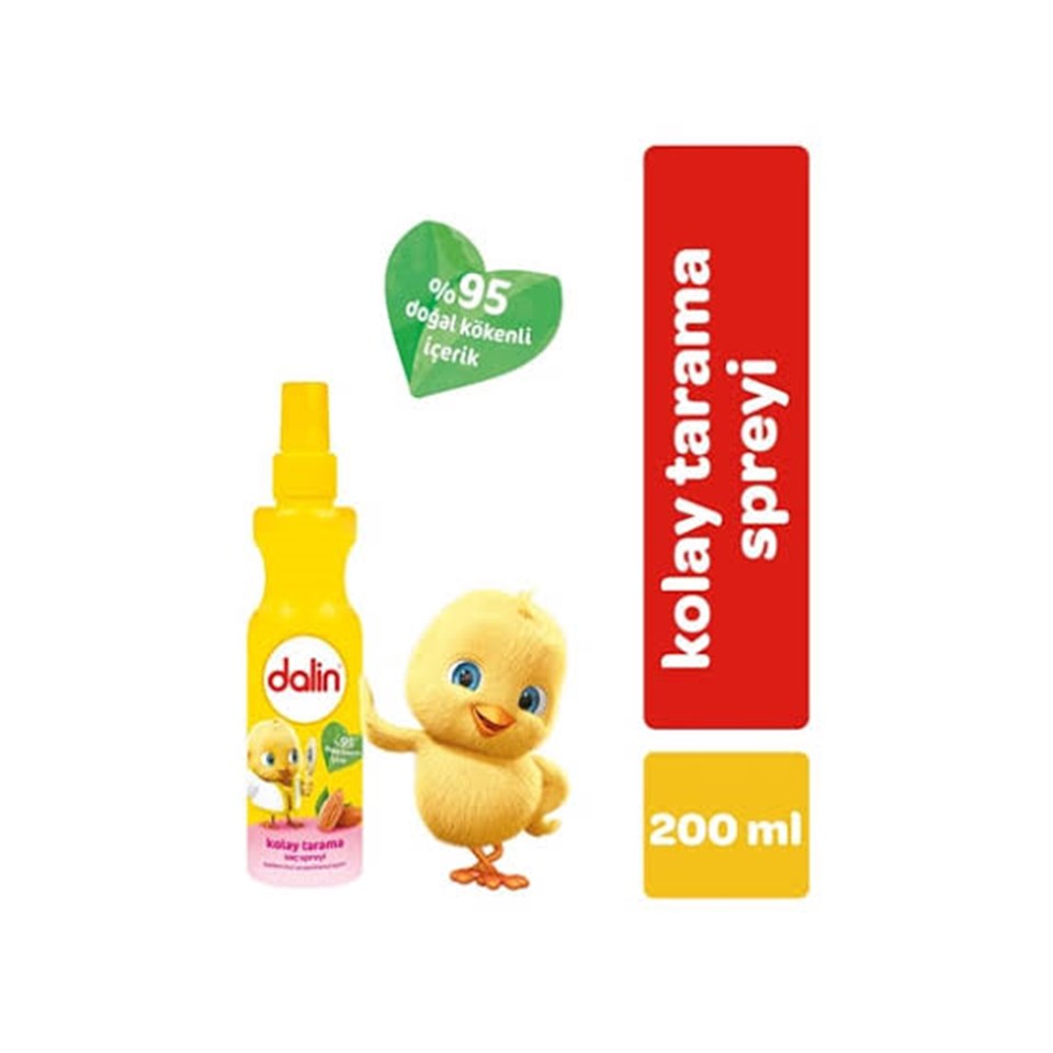 DALİN KOLAY TARAMA SAÇ SPREYİ BADEM ÖZLÜ 200 ML