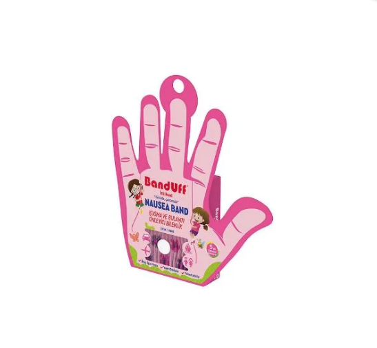 DefaultBANDUFF KUSMA VE BULANTI ÖNLEYİCİ BİLEKLİK - ÇOCUK / PEMBE
