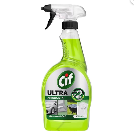 DefaultCİF ULTRA ANINDA ETKİ 750ML KİR VE YAĞ SÖKÜCÜ SPREY