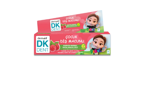 DefaultDERMOKİL DKDENT PIRIL AHUDUDU AROMALI FLORÜRSÜZ ÇOCUK DİŞ MACUNU 50 ML