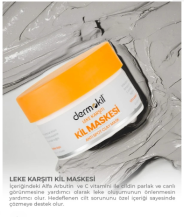 DefaultDERMOKİL LEKE KARŞITI KİL MASKESİ 50 ML