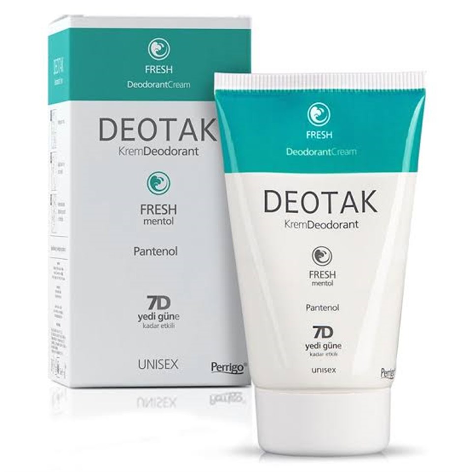 DEOTAK UNİSEX KREM DEODORANT FRESH 35 ML