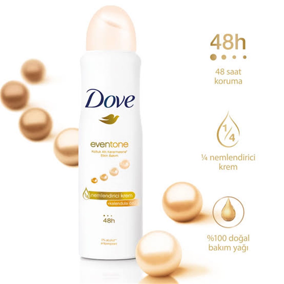 DOVE EVEN TONE KADIN DEODORANT SPREY 150 ML