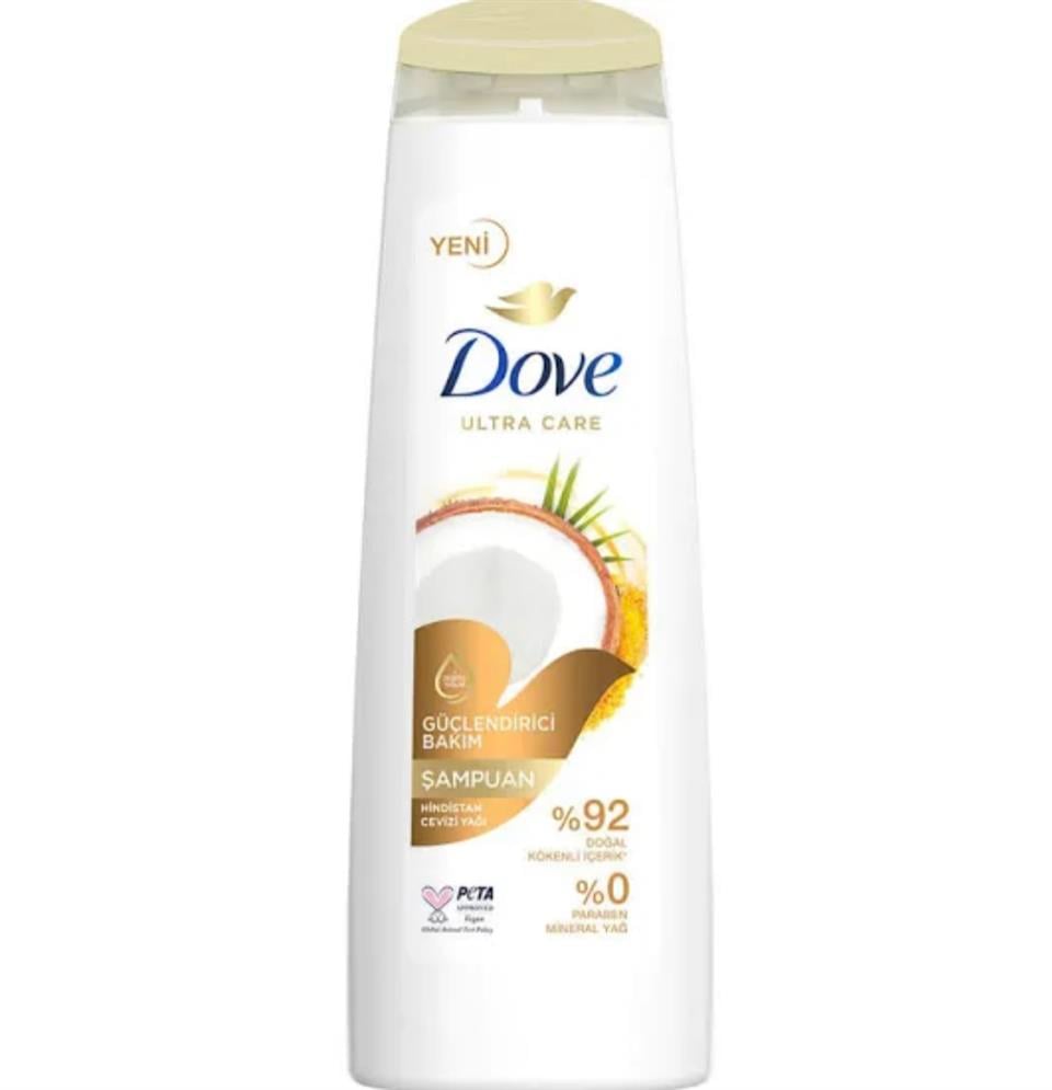 DOVE HİNDİSTAN CEVİZİ GÜÇLENDİRİCİ ŞAMPUAN 400 ML