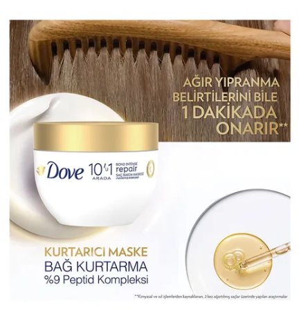 DOVEDOVE BOND INTENSE REPAİR SAÇ BAKIM MASKESİ 265 ML